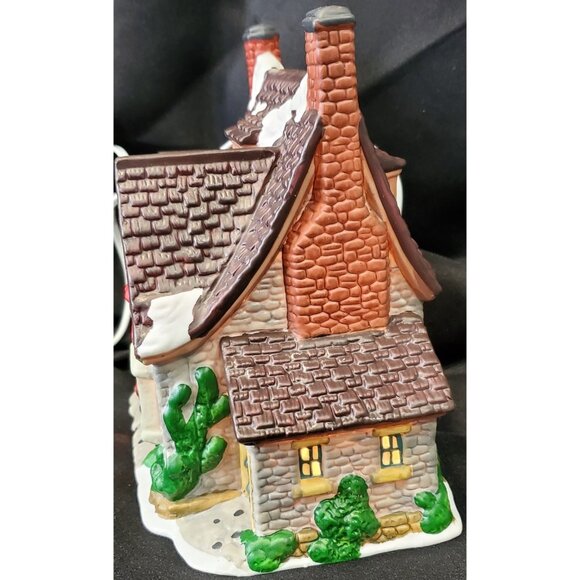 Dickens Towne series grain GRIST MILL Christmas Village building shop 429-2157 - Picture 4 of 10